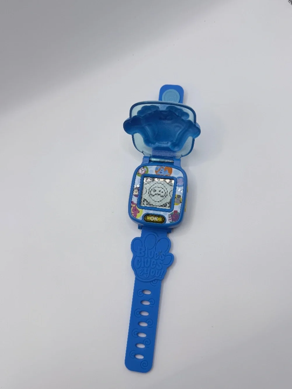 LeapFrog Blue's Clues & You! Interactive Learning Watch Toddler - Tested Works!!